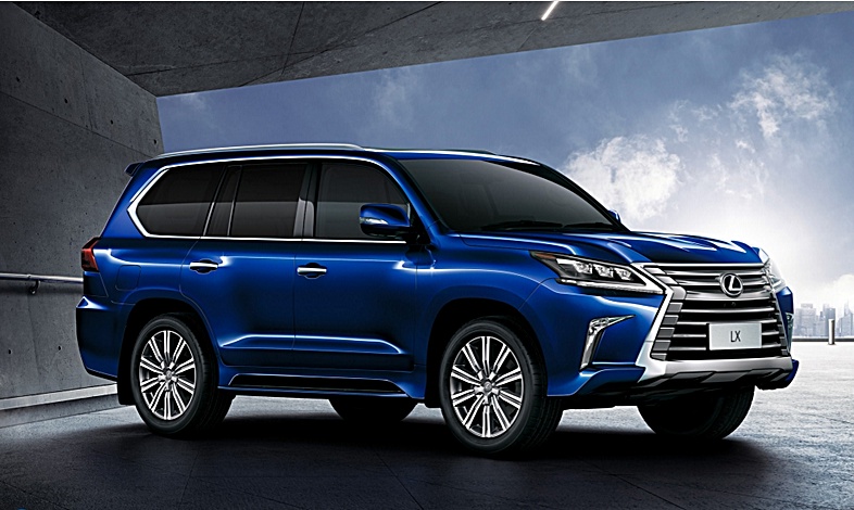 2017成都车展:lx570巅峰特别限量版售146.90万
